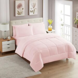 couette unie rose